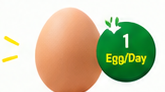 1 egg per day